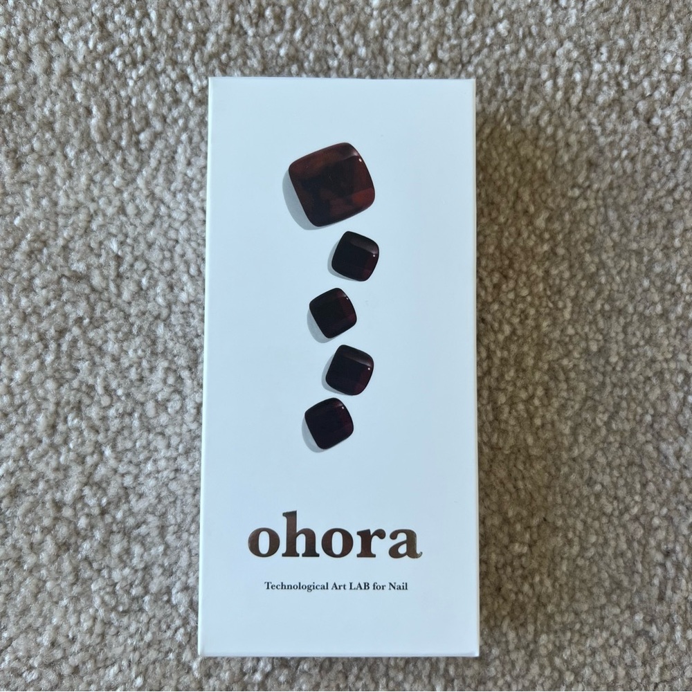 NWT UNOPENED Ohora Korean Semicured Gel Nail Strips
